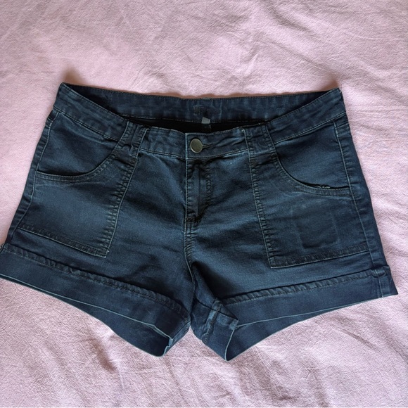 Kut from the Kloth Dark Wash Jean Shorts Navy Blue Women’s 12 - Picture 1 of 8